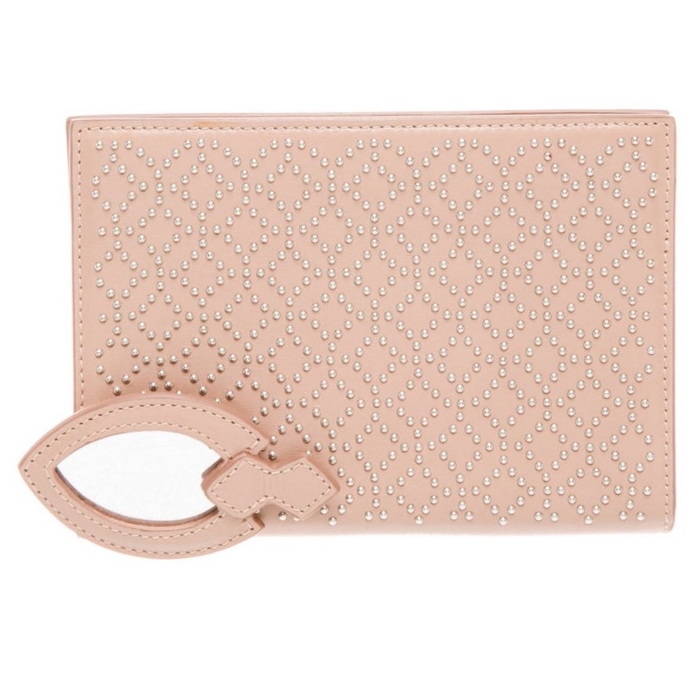 Alaia Leather Studded Women's Clutch
